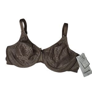 New Chantelle tan unlined underwire bra 32E 32DD